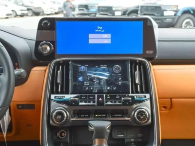 2025 Lexus LX 600 Signature 3.5 Liters V6 Twin-Turbo Petrol Engine White Tan SUV GCC