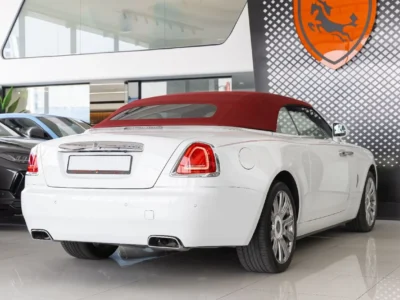 2017 Rolls-Royce Dawn 6.6 L 12 Cylinders Petrol Engine White Beige Convertible Fully Loaded