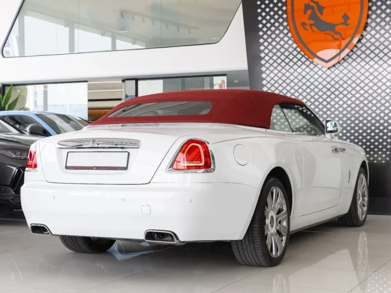 2017 Rolls-Royce Dawn 6.6 L 12 Cylinders Petrol Engine White Beige Convertible Fully Loaded