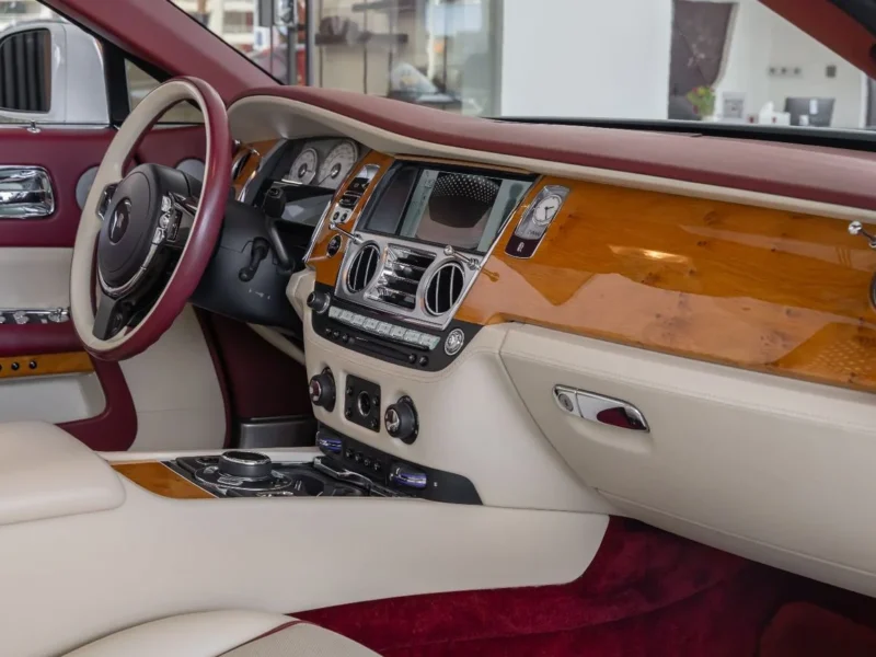 2017 Rolls-Royce Dawn 6.6 L 12 Cylinders Petrol Engine White Beige Convertible Fully Loaded