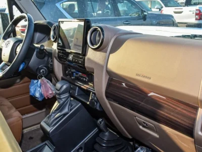 2024 Toyota Land Cruiser 70 Series 4.0-liter V6 Petrol Engine Beige Tan SUV GCC Specs