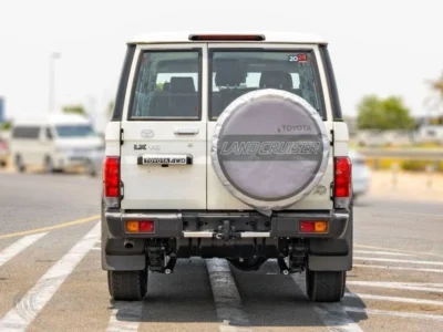 2024 Toyota Land Cruiser 70 Series 4.0-liter V6 Petrol Engine White Brown SUV GCC Specs