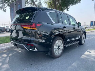 2026 Lexus LX 600 Signature 3.5 Liters V6 Twin-Turbocharged Petrol Black Red SUV GCC