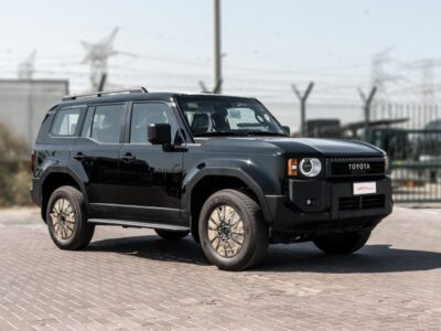 2026 Toyota Prado TXL 2.4-liter turbocharged 4-cylinder Engine Black SUV Automatic