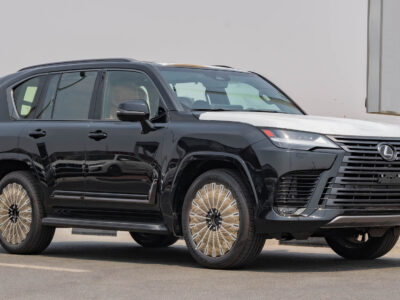 2025 Lexus LX600 VIP Black Edition 3.5L Twin-Turbocharged V6 Petrol Black Orange SUV