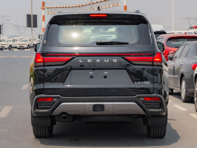 2025 Lexus LX600 VIP Black Edition 3.5L Twin-Turbocharged V6 Petrol Black Orange SUV