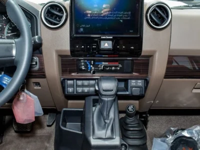 2024 Toyota Land Cruiser 70 Series 4.0-liter V6 Petrol Engine White Tan SUV GCC Specs