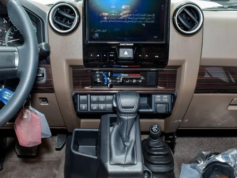 2024 Toyota Land Cruiser 70 Series 4.0-liter V6 Petrol Engine White Tan SUV GCC Specs
