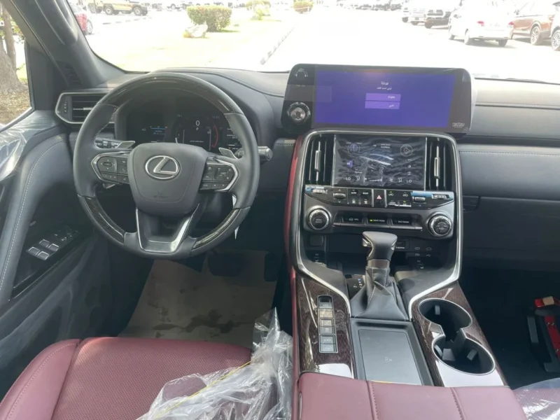 2026 Lexus LX 600 Signature 3.5 Liters V6 Twin-Turbocharged Petrol Black Red SUV GCC