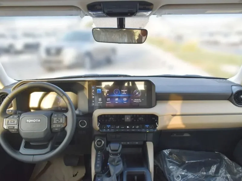 2026 Toyota Land Cruiser Prado 2.4L 4-Cylinder Turbo Petrol Engine Bronze Beige SUV