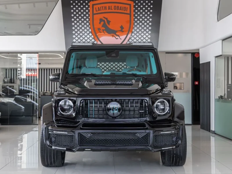 2024 Mercedes-Benz G 63 AMG 4MATIC Brabus Kit 800 4 L V8 Black Blue SUV Carbon Fiber