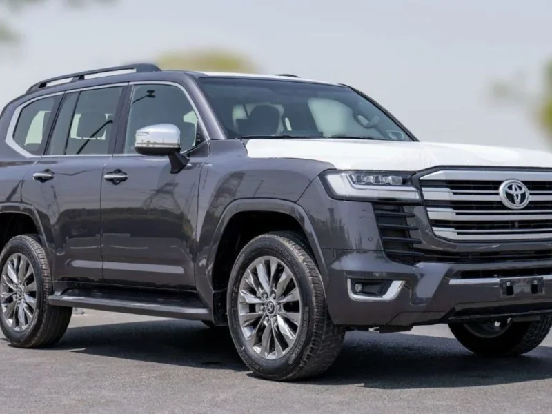 2025 Toyota Land Cruiser VXR 3.3 Litres V6 Twin-Turbo Diesel Engine Grey Black SUV