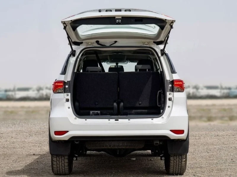 2024 Toyota Fortuner 2.4 Liter 4-cylinder Diesel Turbocharged Engine White Black SUV