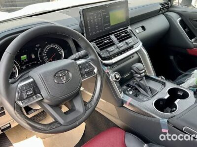 2026 Toyota Land Cruiser 3.5 Litres Twin Turbo V6 Petrol Engine Silver Red SUV Automatic