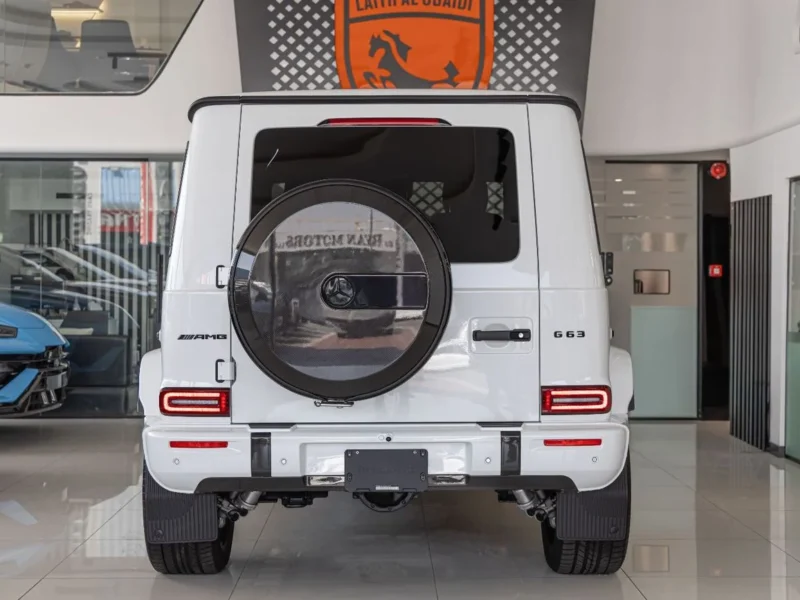 2025 Mercedes-Benz G 63 AMG 4MATIC 4L Biturbo V8 Double Night Package White Brown SUV