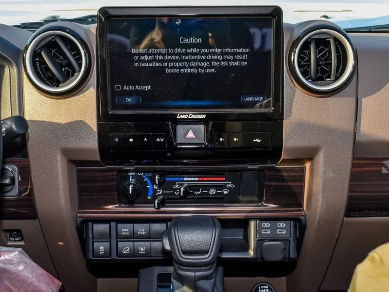 2024 Toyota Land Cruiser 70 Series 4.0-liter V6 Petrol Engine Beige Tan SUV GCC Specs