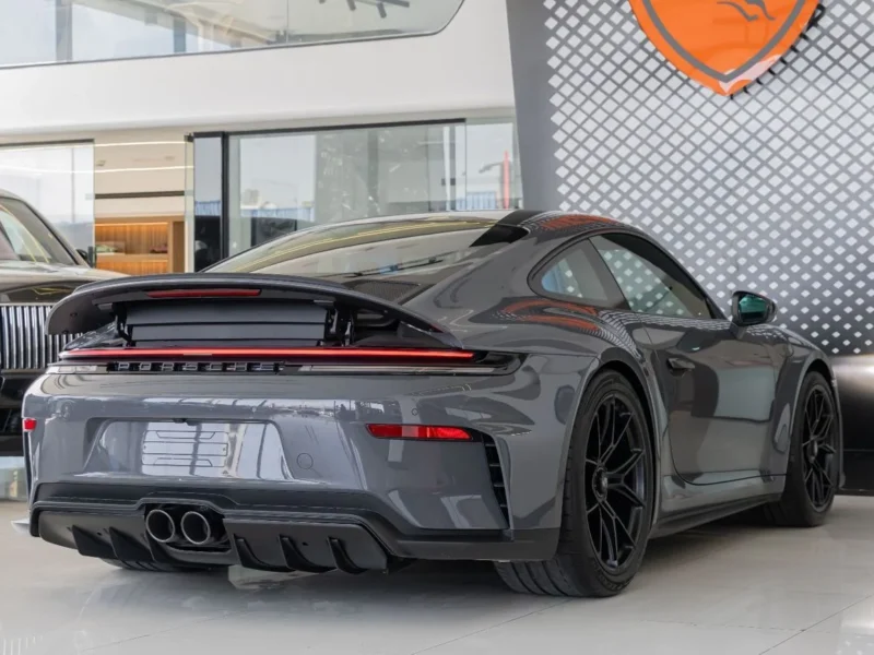 2026 PORSCHE 911 GT3 TOURING 4 L 6 Cylinders PCCB Ceramic Brakes Grey Blue Coupe