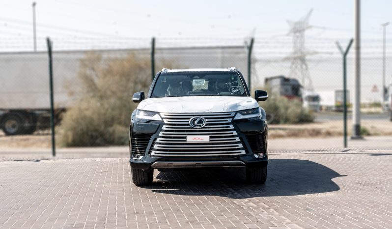 2026 Lexus LX 700h Signature 3.5-liter twin-turbo V6 Hybrid Engine Black Red SUV