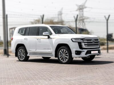 2026 Toyota Land Cruiser VXR 3.5 Litres V6 Twin-Turbo Petrol Engine White Red SUV GCC