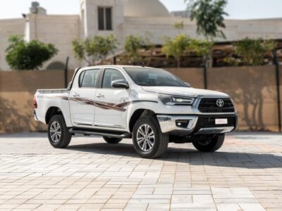 2026 Toyota Hilux SGLX 2.8L 4 Cylinders Turbodiesel Engine White Red Pickup Truck