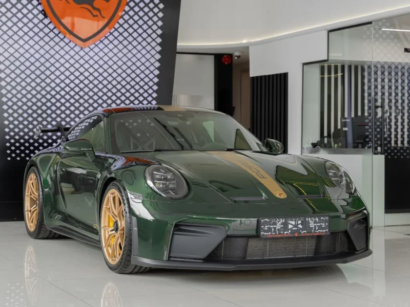 2026 Porsche CARRERA 911 GT3 New Facelift 4L 6 Cylinders Engine Green Black Coupe