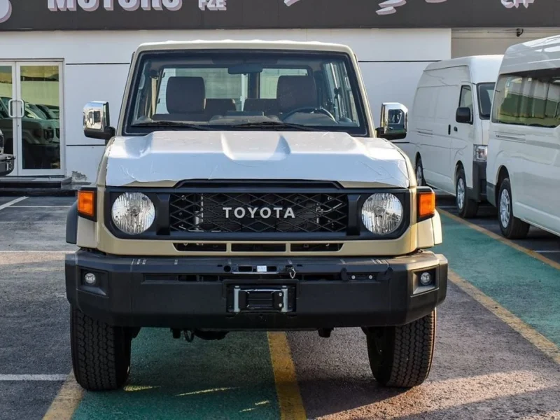 2024 Toyota Land Cruiser 70 Series 4.0-liter V6 Petrol Engine Beige Tan SUV GCC Specs