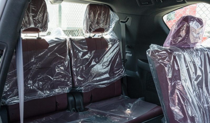 2026 Lexus LX 700h Signature 3.5-liter twin-turbo V6 Hybrid Engine Black Red SUV