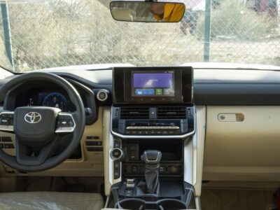 2025 Toyota Land Cruiser GXR 4.0 Litres V6 Petrol Engine Black Beige SUV Automatic