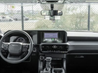 2026 Toyota Prado 2.4-liter turbocharged 4-cylinder Engine Grey Black SUV Automatic