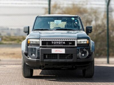 2026 Toyota Prado 2.4-liter turbocharged 4-cylinder Engine Grey Black SUV Automatic