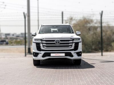 2026 Toyota Land Cruiser VXR 3.5 Litres V6 Twin-Turbo Petrol Engine White Red SUV GCC