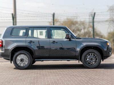 2026 Toyota Prado 2.4-liter turbocharged 4-cylinder Engine Grey Black SUV Automatic