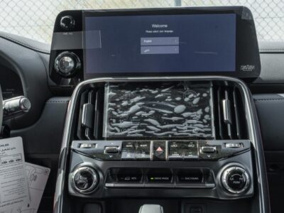 2026 Lexus LX 700h Signature 3.5-liter twin-turbo V6 Hybrid Engine Black Red SUV