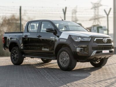 2026 Toyota Hilux Adventure 4.0 Litre V6 Petrol Engine Black Pickup Truck Automatic