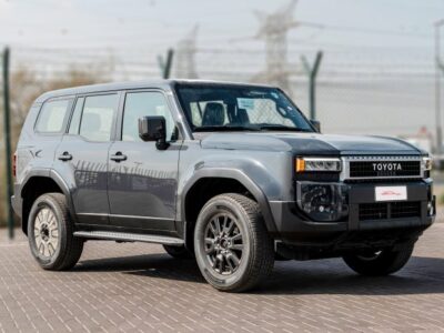 2026 Toyota Prado 2.4-liter turbocharged 4-cylinder Engine Grey Black SUV Automatic