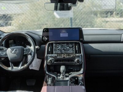 2026 Lexus LX 700h Signature 3.5-liter twin-turbo V6 Hybrid Engine Black Red SUV