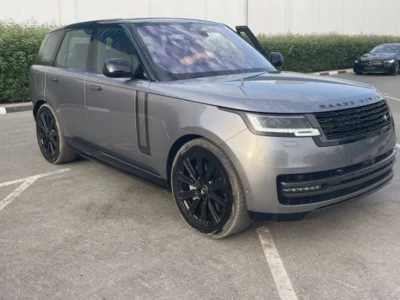 2022 Land Rover Range Rover HSE 3.0L turbocharged I6 Petrol Engine Grey Red SUV Automatic