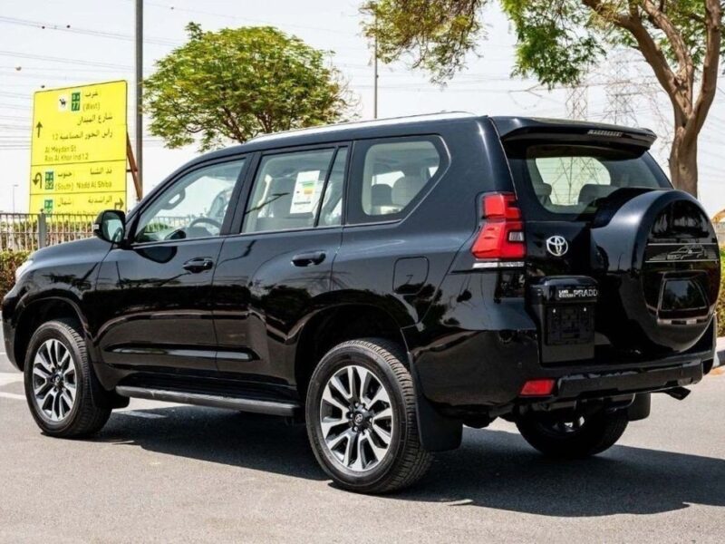 2025 Toyota Land Cruiser Prado GXR 4.0 Litres V6 Petrol Engine Black Beige SUV GCC