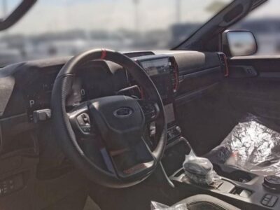 2025 Ford Ranger Raptor 3.0L EcoBoost V6 Twin-Turbo Petrol Engine Black Pickup Truck