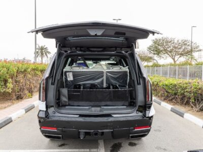 2025 Cadillac Escalade Sport Platinum 6.2 Litres V8 Petrol Engine Black White SUV GCC Specs