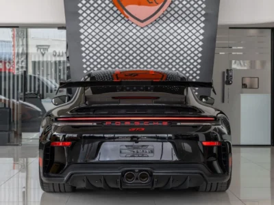 2025 Porsche Carrera 911 GT3 Naturally Aspirated 4.0L Flat-6 Engine Black Coupe WEISSACH PACKAGE