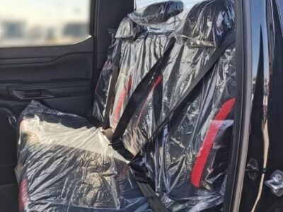 2025 Ford Ranger Raptor 3.0L EcoBoost V6 Twin-Turbo Petrol Engine Black Pickup Truck