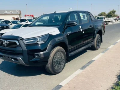2025 Toyota Hilux Adventure 4.0 Litres V6 Petrol Engine Black Pickup Truck Automatic GCC