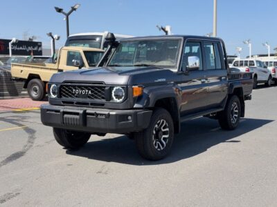 2026 Toyota Land Cruiser LC79 Double Cab 4.0-liter V6 Petrol Engine Grey Brown Pickup Truck