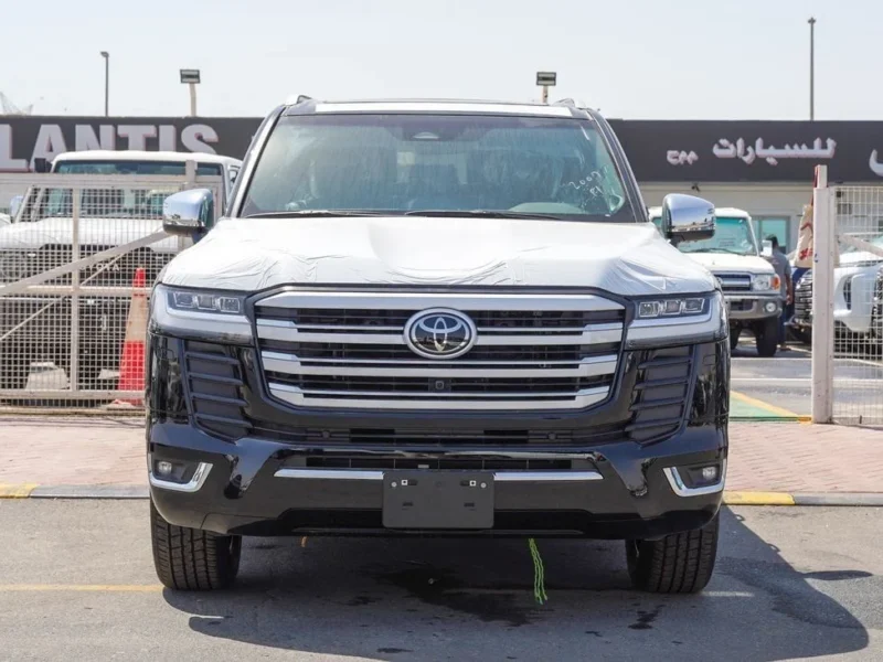 2025 Toyota Land Cruiser 300 VX 4.0-liter V6 Petrol Engine Black SUV Automatic GCC Specs