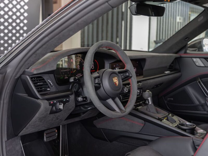 2025 Porsche Carrera 911 GT3 Naturally Aspirated 4.0L Flat-6 Engine Black Coupe WEISSACH PACKAGE