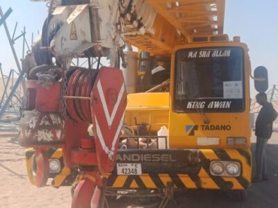 Crane 50Ton Available for rent on Daily, Weekly, Monthly and Yearly Basis