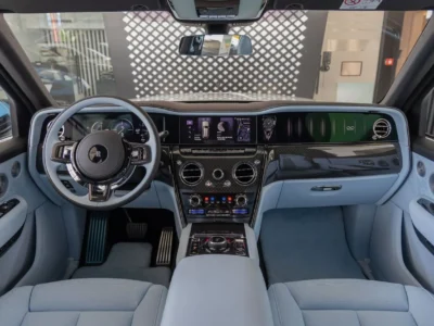 2026 Rolls-Royce Cullinan Black Badge 6.75L Twin-Turbo V12 Engine White Blue SUV FULL OPTIONS