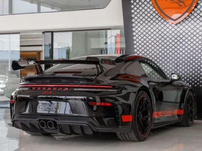 2025 Porsche Carrera 911 GT3 Naturally Aspirated 4.0L Flat-6 Engine Black Coupe WEISSACH PACKAGE