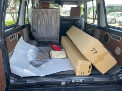 2026 Toyota Land Cruiser LC76 2.8L Turbo Diesel 4-cylinder Engine Grey Brown SUV GCC